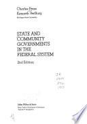 State and Community Governments in the Federal System