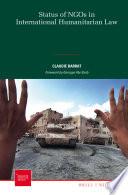 Status of NGOs in International Humanitarian Law