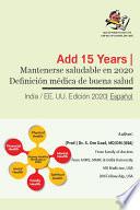 Staying healthy in 2020, Medical Definition of Good Health - Spanish (Española)