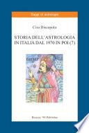 Storia dell'Astrologia dal 1970 a oggi (7)