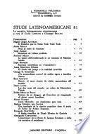 Studi latinoamericani 81