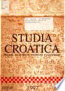 Studia croatica