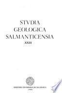 Studia geologica Salmanticensia