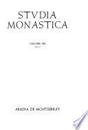 Studia monastica