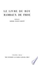 Studies in the Romance Languages and Literatures