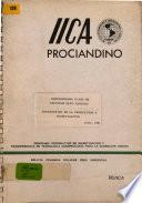 Subprograma o Red de Cultivos Alto Andinos: Diagnostico dela Produccion e Investigacion