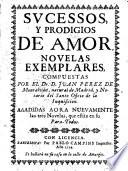Sucessos y prodigios de amor