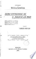Suma espiritual de San Juan de la Cruz