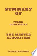 Summary of Pedro Domingos's The Master Algorithm