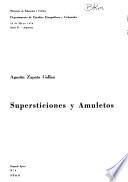 Supersticiónes y amuletos