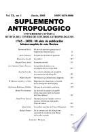 Suplemento antropológico