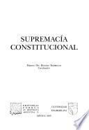 Supremacía constitucional