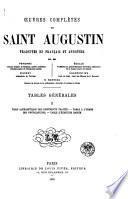 Œuvres complètes de Saint Augustin