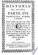 Synopsis Historica Chronologica De España