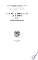 Tablas de predicción de mareas