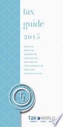 tax booklet 2015