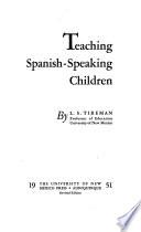 Teaching Spanish-speaking Children