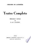Teatro completo