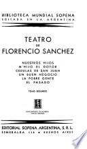 Teatro de Florencio Sánchez