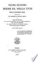 Teatro escogido desde el siglo XVII hasta nuestras dias; primera parte, que comprende las mejores comedias de Tirso de Molina, Antonio Mescua