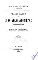Teatro selecto de Juan Wolfgang Goethe