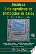 Técnicas criptográficas de protección de datos