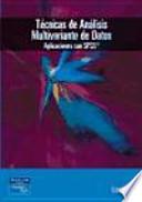 Técnicas de análisis multivariante de datos