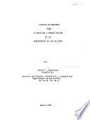 Técnicas de muestreo para la medición y pronosticación de los rendimientos de los cultivos