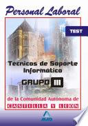 Tecnicos de Soporte Informatico de la Comunidad de Castilla Y Leon. Test Ebook