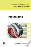 Telefonistas. Temario Y Test.coleccion Temarios Generales.ebook.