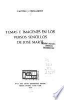 Temas e imágenes en los versos sencillos de José Martí
