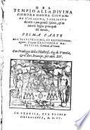 Tempio alla divina Signora Donna Giovanna d'Aragona, fabricato da tutti i più gentili Spiriti, et in tutte le lingue principali del mondo