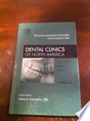 Temporomandibular Disorders and Orofacial Pain