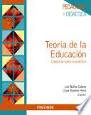 Teoría de la Educación