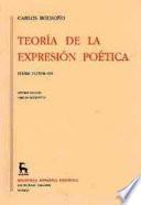 Teoría de la expresión poética