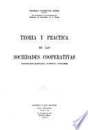 Teoría y práctica de las sociedades cooperativas