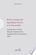 Teoría y práctica del Aprendizaje-Servicio en la Universidad