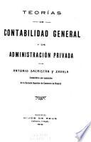 Teorías de contabilidad general y de administración privada