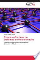 Teorías Efectivas en Sistemas Correlacionados