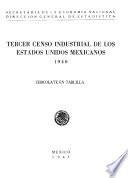 Tercer Censo Industrial de los Estados Unidos Mexicanos 1940. Chocolate en tablilla