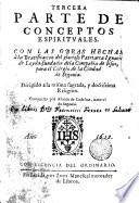 Tercera parte de conceptos espirituales