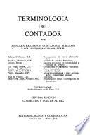 Terminología del contador