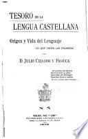 Tesoro de la lengua castellana