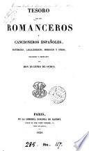 Tesoro de los romanceros y cancioneros españoles, recogidos y ordenados por E. de Ochoa