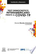 Test democrático interamericano frente al COVID-19