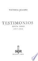 Testimonios