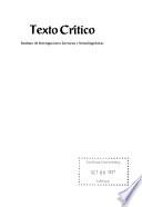 Texto crítico
