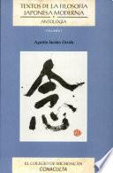 Textos de la filosofía japonesa moderna