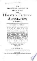 The Advanced Register of the Holstein-Friesian Association of America