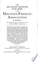 The Advanced Register of the Holstein-Friesian Association of America